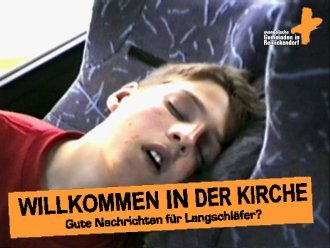 Wilkommen in der Kirche - &copy; Newspaper